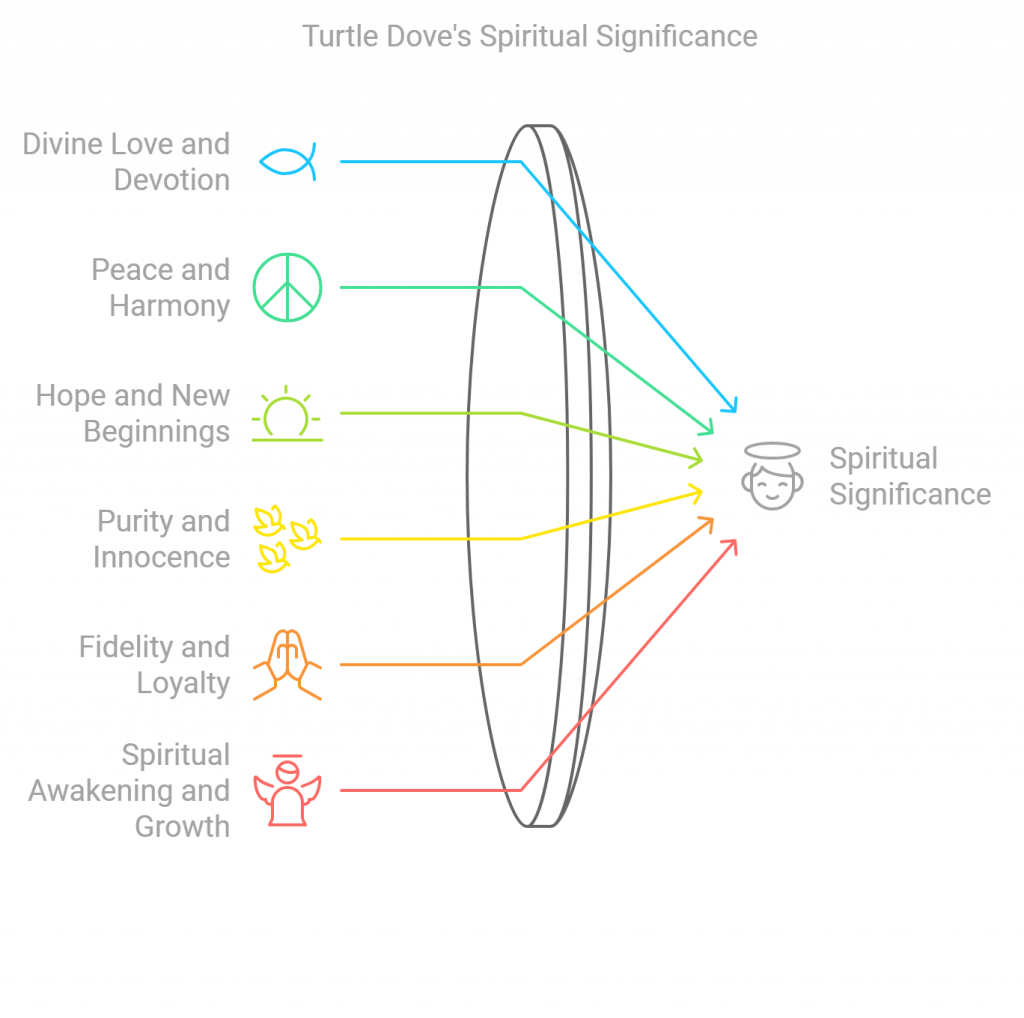 The spiritual meaning of turtle doves summary chart